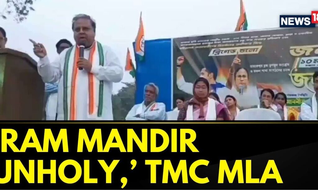 West Bengal News: BJP's Suvendu Adhikari Blasts At TMC MLA Over Remarks On Ram Mandir | News18