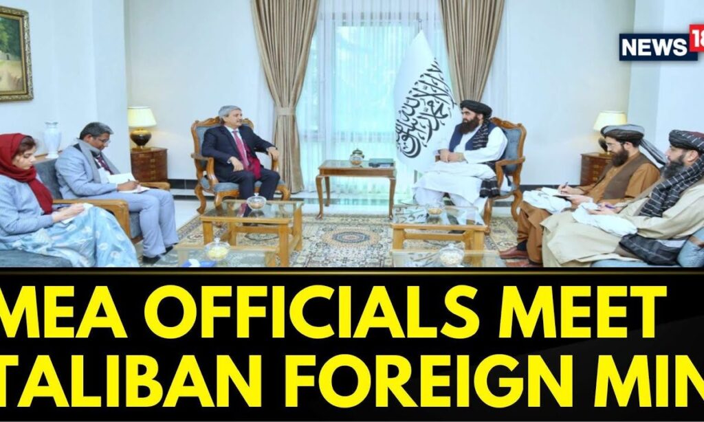 India-Afghanistan Relations: High Level MEA Delegation Meets Taliban Foreign Minister For First Time