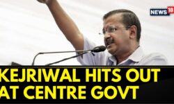 AAP Supremo And Delhi Chief Minister Arvind Kejriwal Delivered A Sharp Blow To The Centre | News18