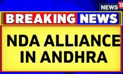 BJP TDP News | Chandrababu Naidu Announces BJP-TDP-Jana Sena Alliance In Andhra Pradesh | News18