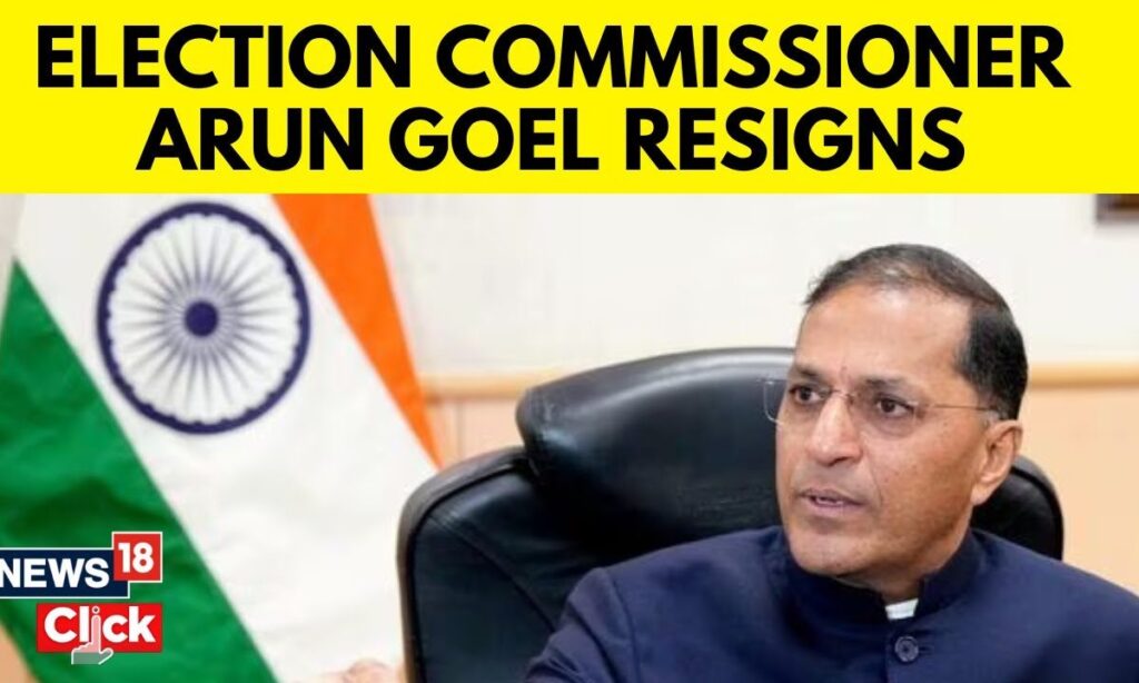 Election Commissioner Arun Goel Resigns Ahead of Lok Sabha Polls |  Lok Sabha Elections 2024 | N18V