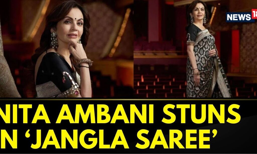 Miss World 2024: Mrs. Nita Ambani Adorns The Banarasi Jangla Saree | English News | News18