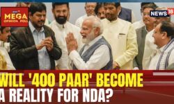 Mega Poll With News18 Predicts 411 Seats To Bjp And Allies In Lok Sabha Elections 2024 | News18