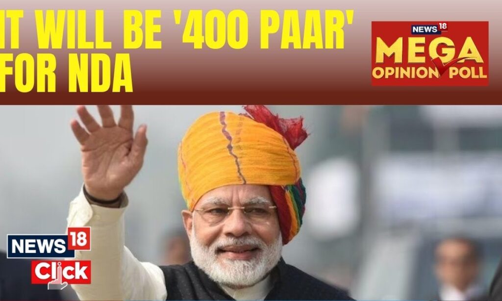 BJP-Led NDA Set For Hat-Trick, To Win 411 Lok Sabha Seats, Says News18 Opinion Poll | N18V