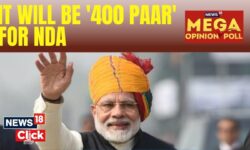 BJP-Led NDA Set For Hat-Trick, To Win 411 Lok Sabha Seats, Says News18 Opinion Poll | N18V