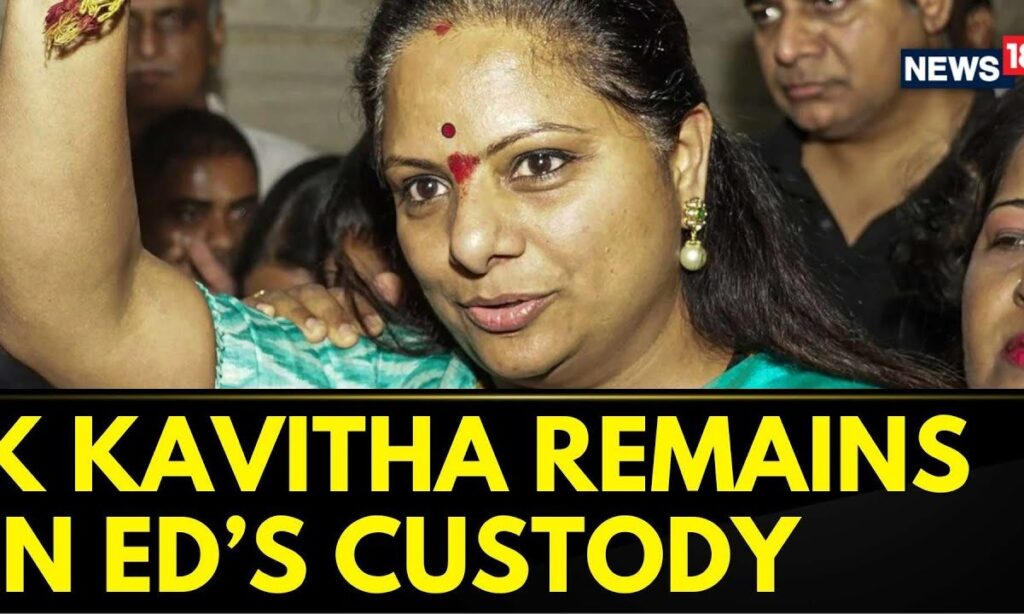 Liquor Policy Scam: BRS Leader K Kavitha To Remain In ED Custody Till March 23 | English News