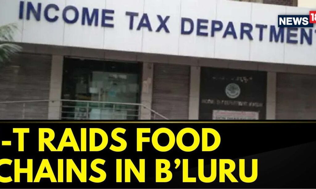 Karnataka: I-T Department Raids Food Chain In Bengaluru's Kormangla, Jayanagar | English News