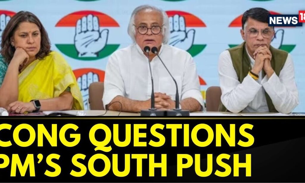 Congress Mp Jairam Ramesh Questions Pm Modi's South India Push Ahead Of The Polls | News18