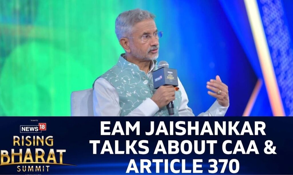This Is An Issue Of Correcting A Certain Situation Of Our History: S Jaishankar On CAA | News18