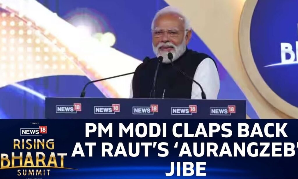 News18 Rising Bharat: PM Modi Reacted To UBT's Sanjay Raut's Statement | English News | News18