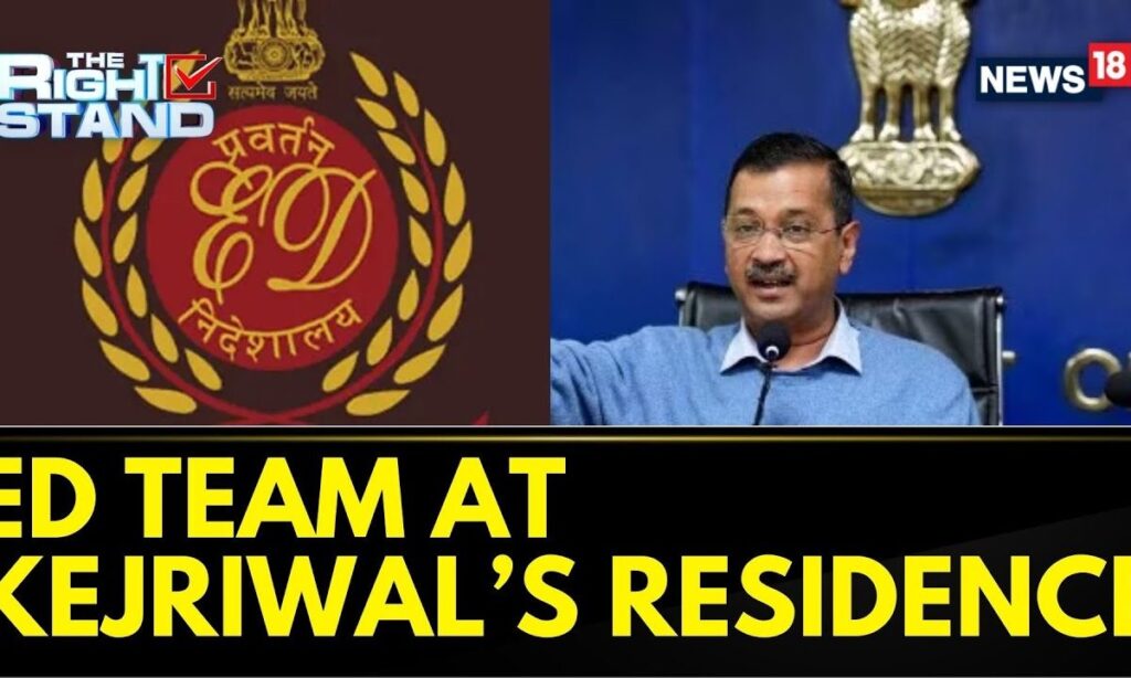Delhi Liquor Case | ED Team Reaches Arvind Kejriwal's Residence Soon After HC Denies Relief | News18