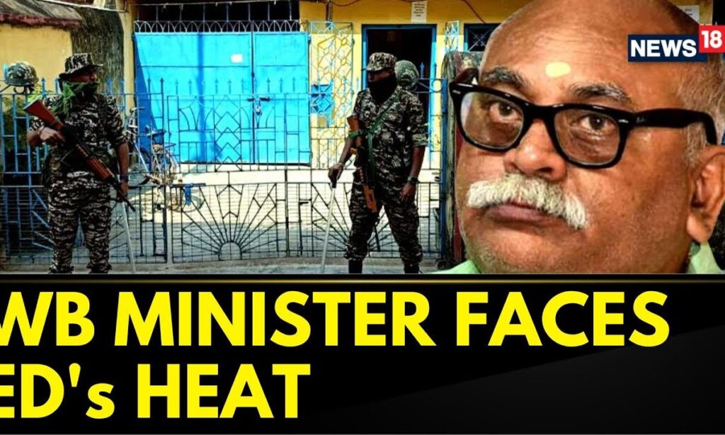 West Bengal News | Minister Of West Bengal Chandranath Sinha Faces ED's Heat | ED Raids | News18
