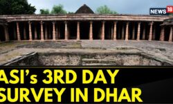 ASI's Survey Of Disputed Bhojshala Complex In Madhya Pradesh Continues On Day 3 | Dhar | News18
