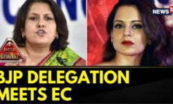 Lok Sabha Elections 2024: BJP Delegation Meets Election Commission Over 'Sexist' Remark | News18