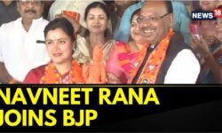 Navneet Rana, An Incumbent MP From Amravati, Joined The BJP In Nagpur | English News | News18