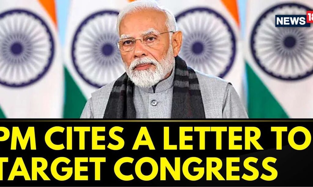PM Modi Highlights A Letter Penned By Prominent Lawyers, Aiming At Congress | English News | News18