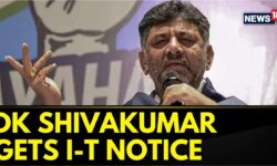 Karnataka News: Karnataka Deputy CM DK Shivakumar Receives I-T Notice | English News | News18