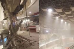 WATCH | Roof Collapses In Delhi's Ambience Mall, Debris Falls On Escalators