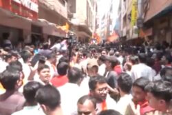 'Bomb Blast, Pakistani Slogans, Now This...': Protest in Karnataka Over Hanuman Chalisa Assault Case, BJP's Tejaswi Surya Detained