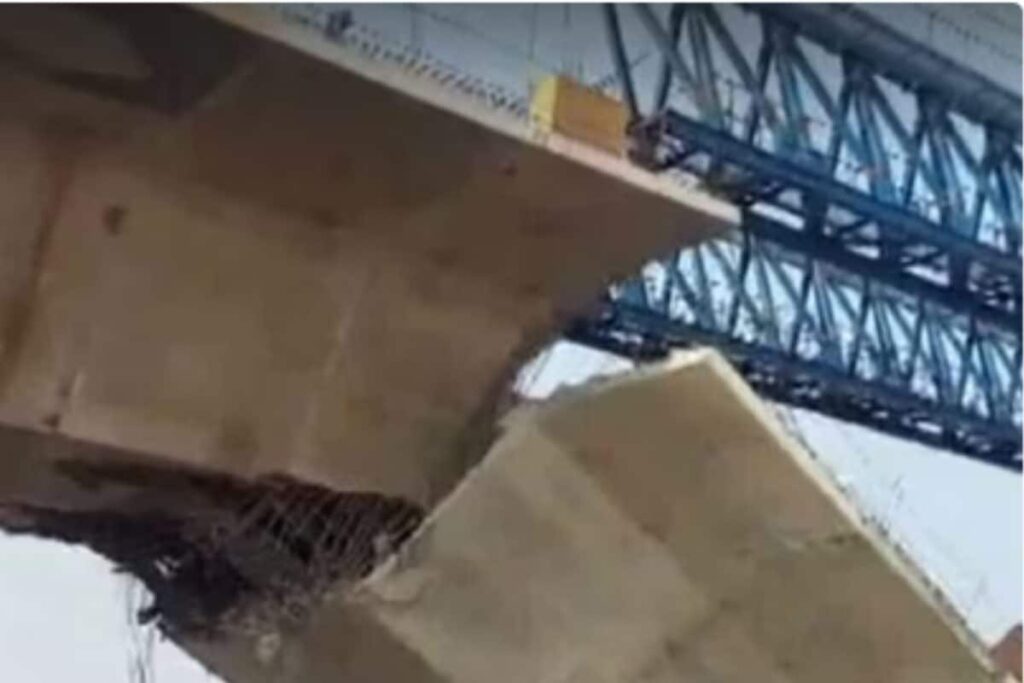 On Camera, Under-Construction Bridge Collapses in Bihar's Supaul; One Dead, Several Trapped
