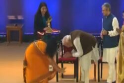 'Get Disturbed by This': Why PM Modi Bowed Down before Content Creator Jahnvi Who Touched His Feet