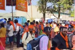 On Maha Shivratri, North Karnataka Devotees Begin Foot Pilgrimage To Sri Kshetra Dharmasthala