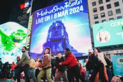 Times Square Lights Up for Mahashivratri with Sadhguru at Adiyogi; New Yorkers Seen Grooving to 'Har Har Mahadev'