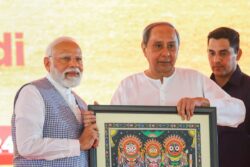PM Modi Calls Naveen Patnaik 'Lokpriya CM of Odisha', Inaugurates Projects Worth Rs 20,000 Cr in Jajpur