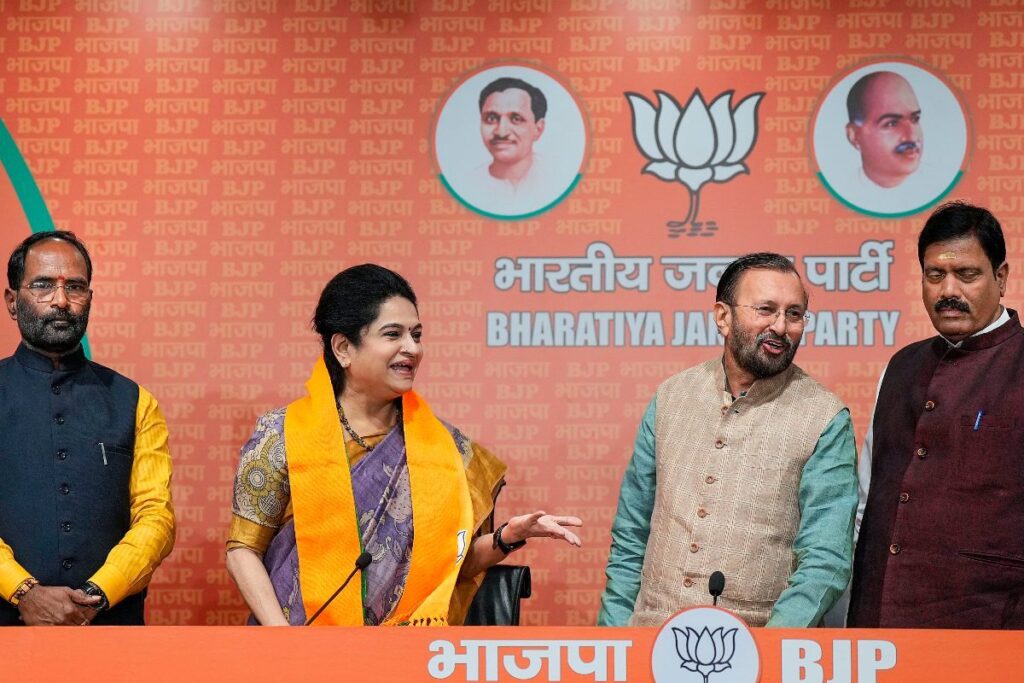 Former Kerala CM Karunakaran's Daughter Padmaja Venugopal Joins BJP Ahead of LS Polls