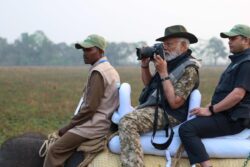 PM Modi Undertakes 'Jeep and Elephant' Safari at Assam's Kaziranga National Park | PICS
