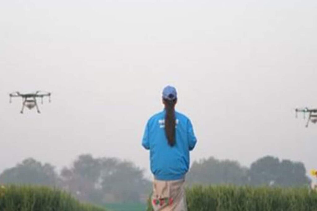 'Historic Occassion': NaMo Drone Didis Fly Drones Across Country; PM Modi Witnesses Demonstration in Delhi