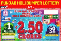 Punjab Holi Bumper Lottery Draw on March 30, 2024; First Prize Rs 2.5 Crore! Check Details Here