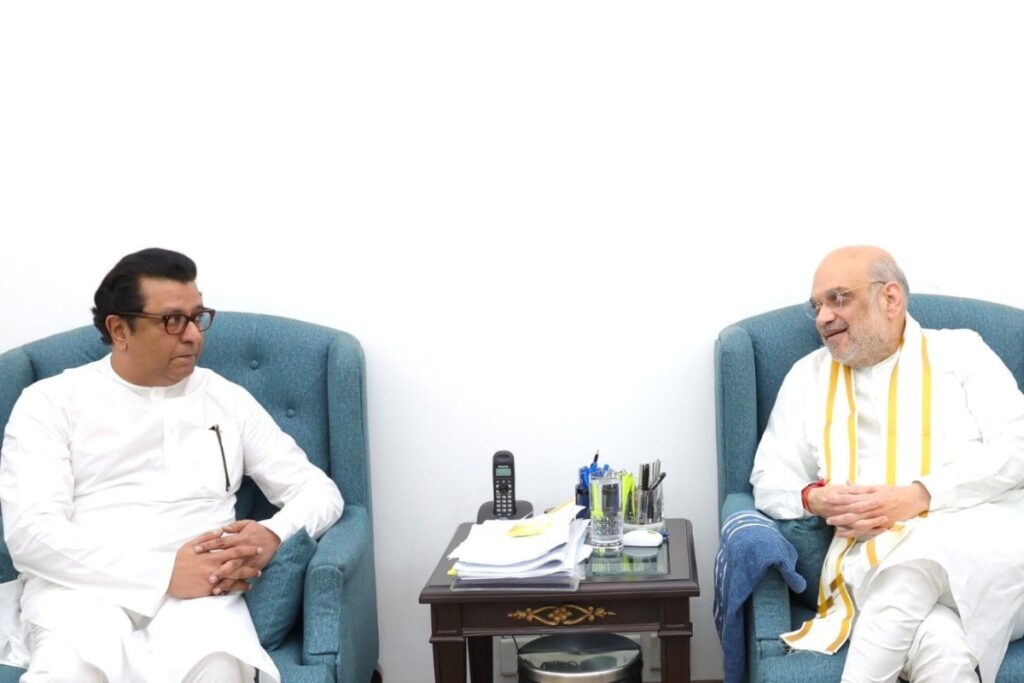 Raj Thackeray's Delhi Meeting With Amit Sparks Buzz Ahead Of LS Polls, Hectic Parleys in Maharashtra Too