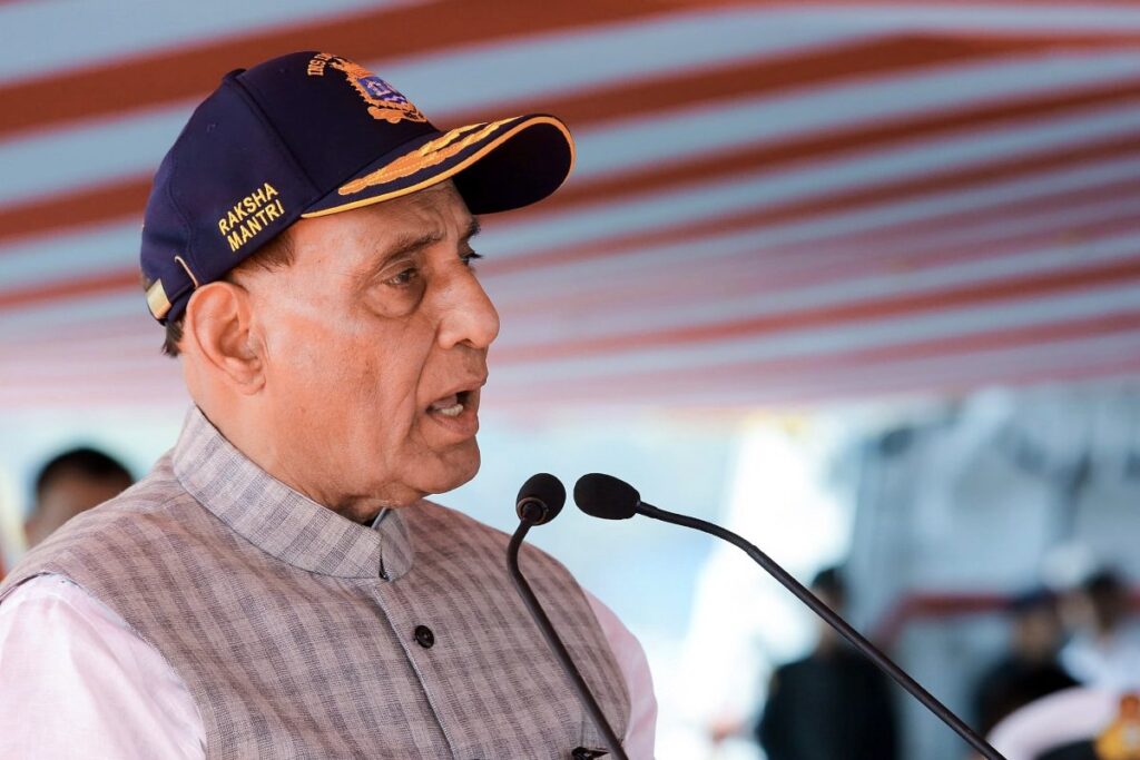 Rajnath Pays Obeisance at Maa Bhadrakali Temple in Jharkhand