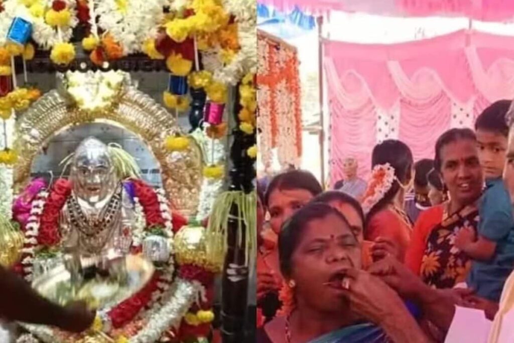 At This Mysuru Festival, Men Break Coconuts With Their Heads