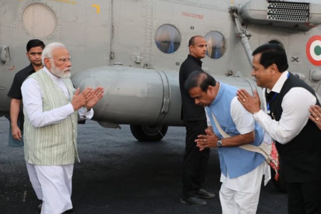 PM Modi Begins Two-Day Visit to Assam, Will Inaugurate Projects Worth Rs 18,000 Crore