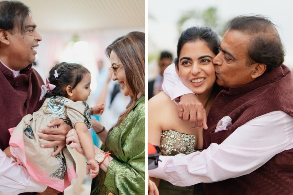 Take A Look at Ambanis’ Aww-some Family Moments, Interaction with Guests from Anant-Radhika Pre-Wedding Gala