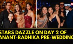 Stars Dazzle On Day 2 Of Anant And Radhikas Pre-Wedding Festivities