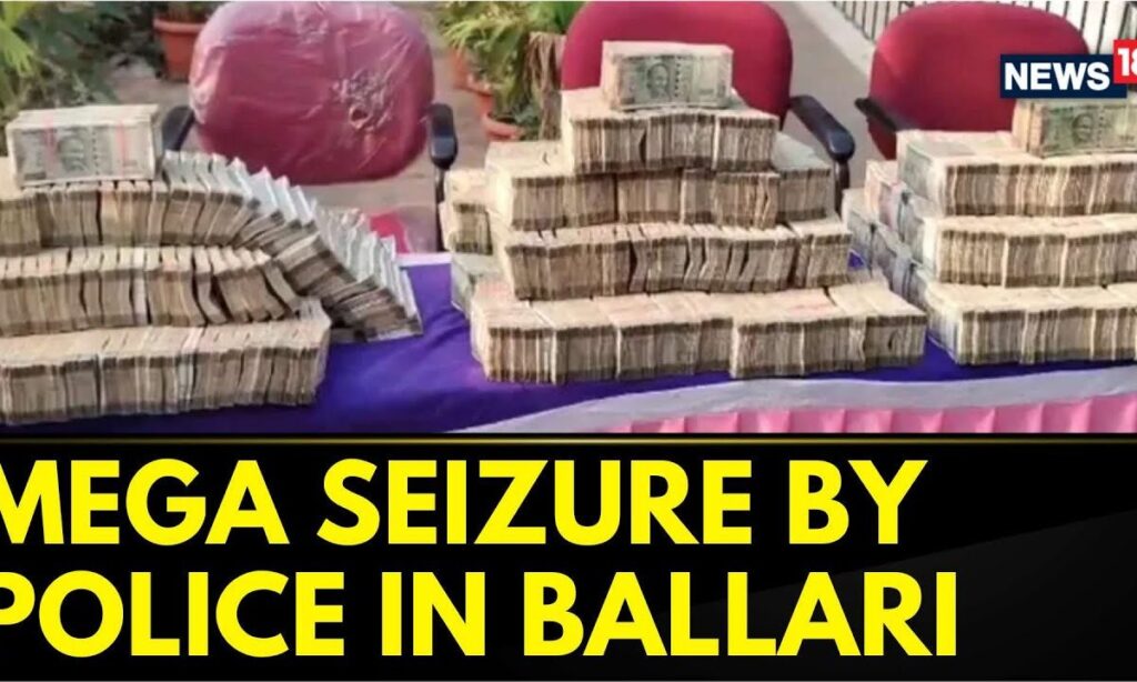 Karnataka Police Seizes 5.6 Cr Unaccounted Cash, 103 Kg Silver And 3 Kg Gold In Ballari | News18