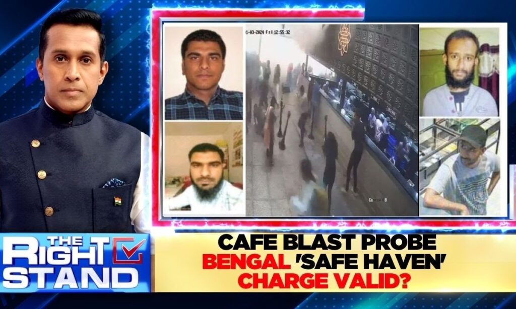 Bengaluru Cafe Probe: West Bengal 'Safe Haven': Charge Valid? | BJP Vs TMC |The Right Stand | News18