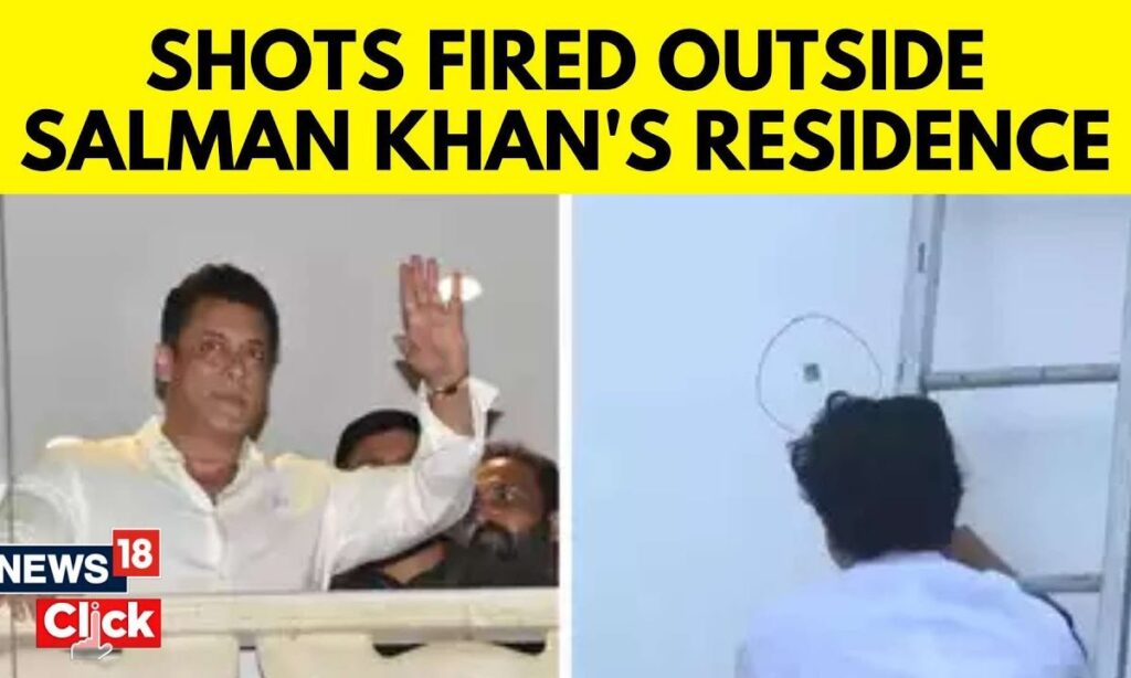Shots Fired Outside Bollywood Actor Salman Khans House