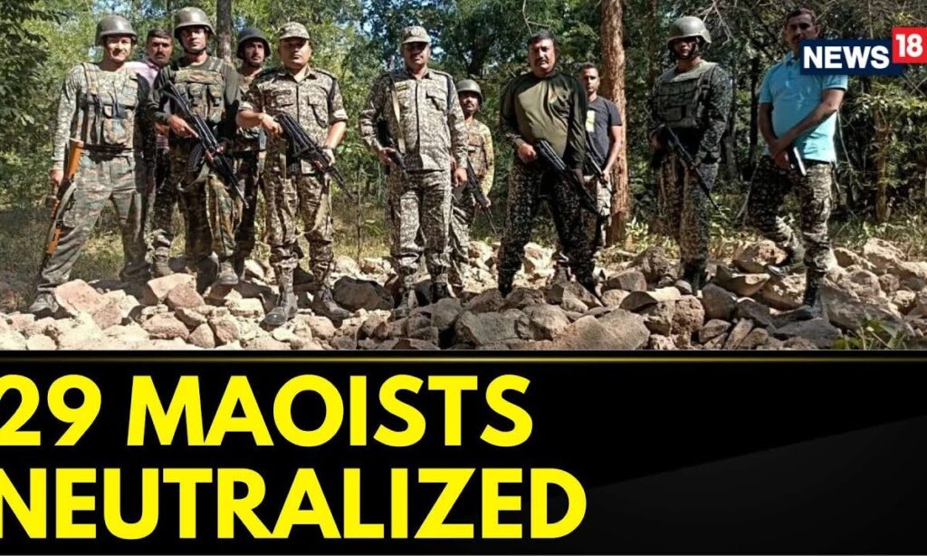 Chhattisgarh News | Maoists Gunned Down During An Encounter In Chhattisgarh's Kanker | News18