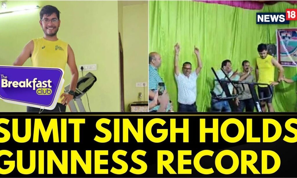 The Breakfast Club | Ultra Runner Sumit Singh Sets Record For Running 12 Hours On Treadmill | News18