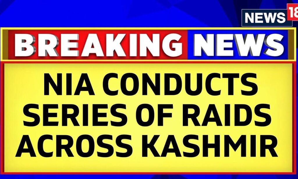 Jammu And Kashmir News | NIA Conducts A Series Of Raids Across Kashmir |  English News