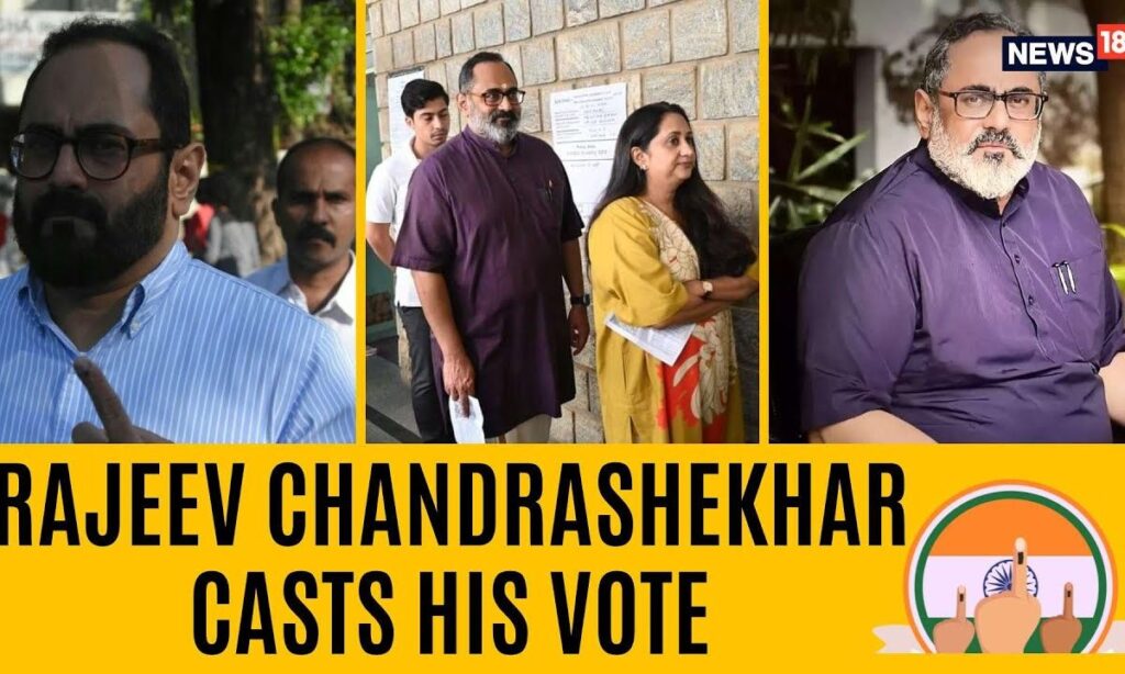 Lok Sabha Elections 2024: Rajeev Chandrashekhar Exclusive After Casting Vote | English News