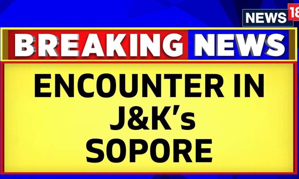 Jammu&Kashmir News | Two Terrorists Neutralised In Encounter In Jammu And Kashmir's Sopore | News18