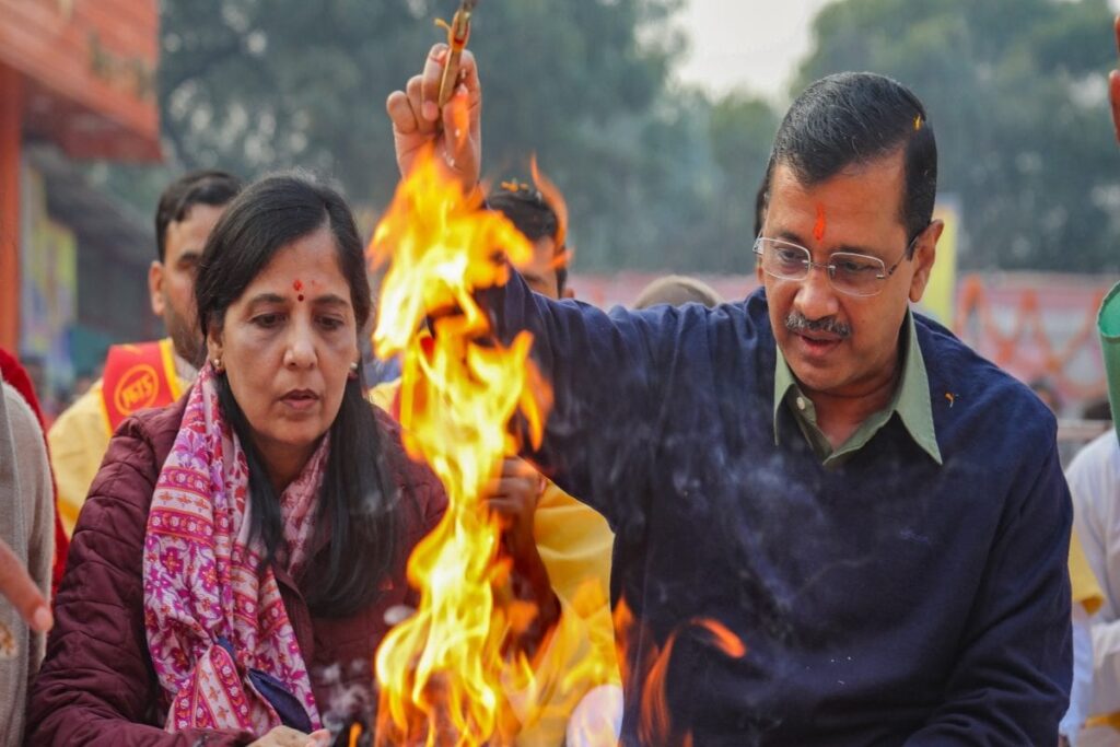 Arvind Kejriwal's Wife Sunita, Secretary Meet Him in Tihar Jail: Sources