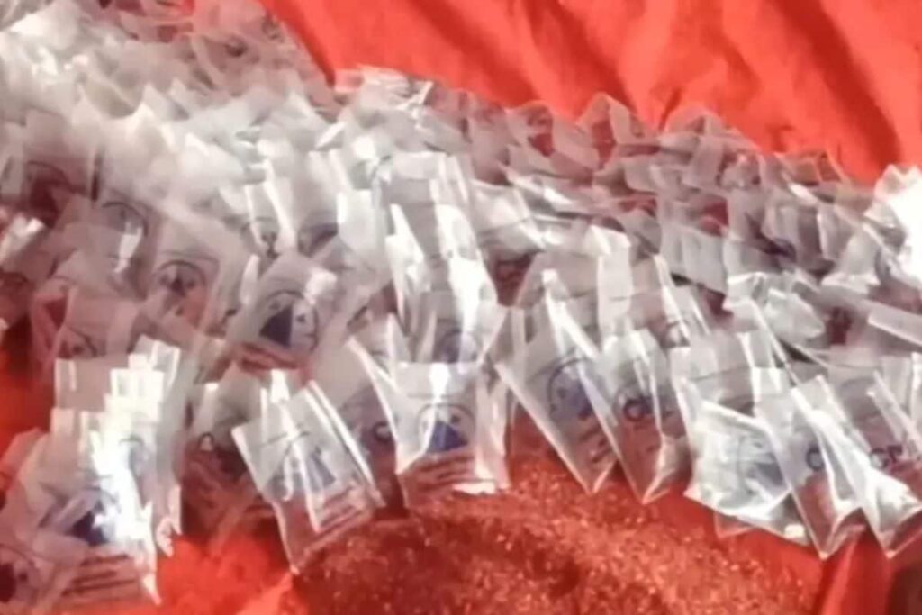 At This Popular Shrine In Andhra, Women Prepare A Sacred Mixture Of Rice And Pearls