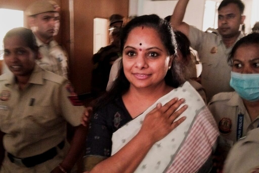 Delhi Excise Policy: K Kavitha in CBI Custody Till April 15, Probe Agency Claims South Liquor Baron Dropped Her Name