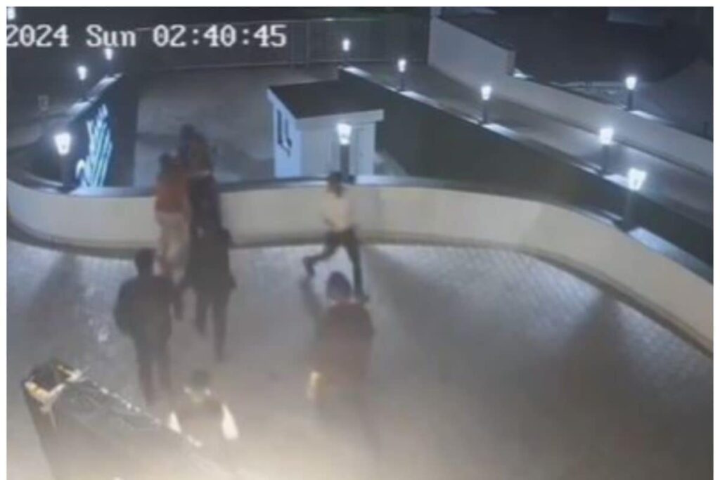On Cam | UP Businessman Spotted Pushing Off Man From Terrace Of Five-star Hotel After Argument